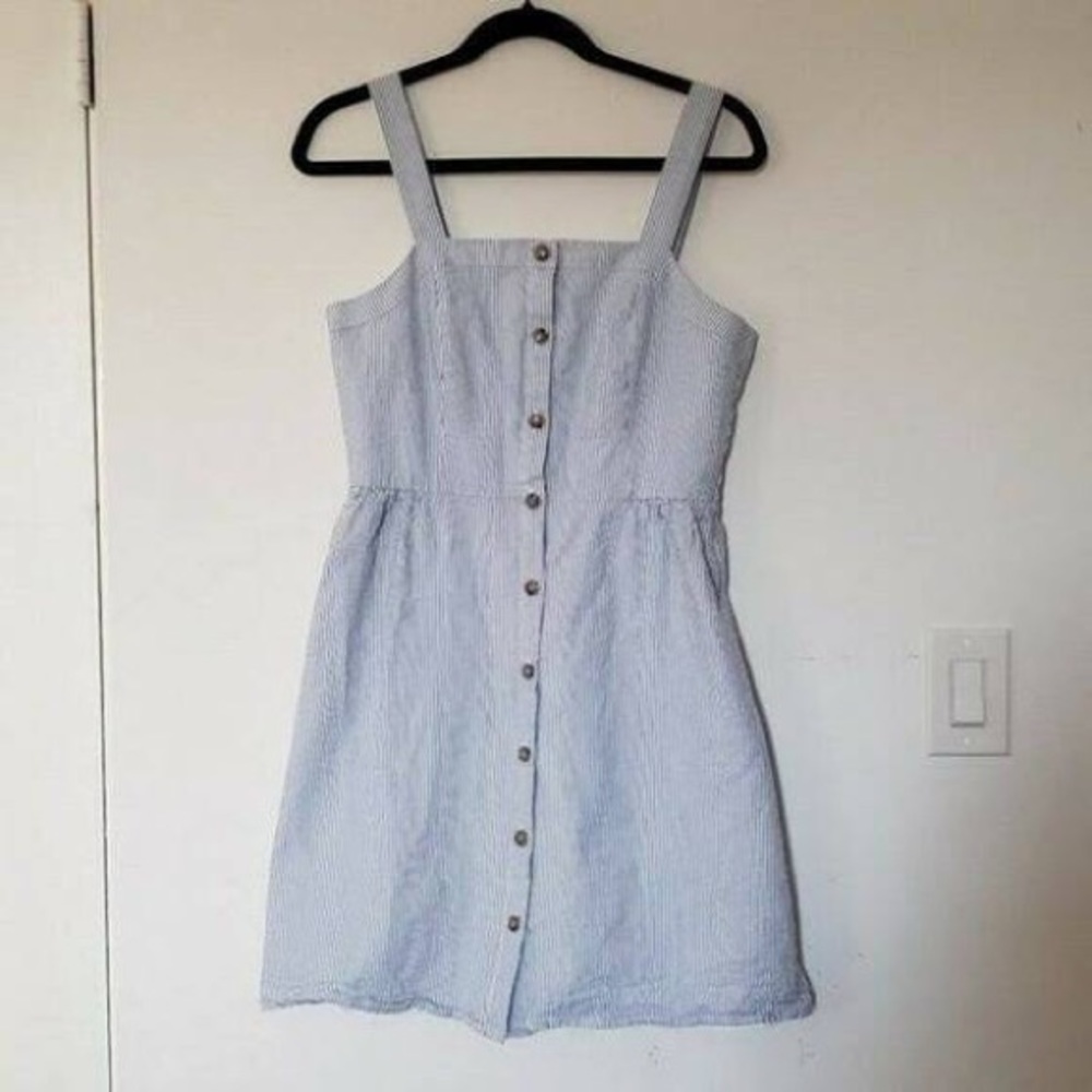 J crew seersucker dress
